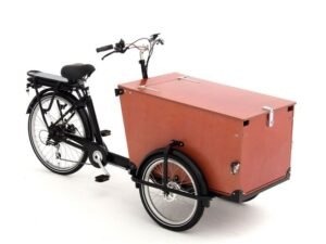 Babboe Pro Trike-E 265L RB/HD 450 | 50 cm | schwarz braun